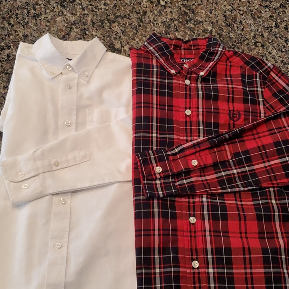 2 Chaps Dress Shirts